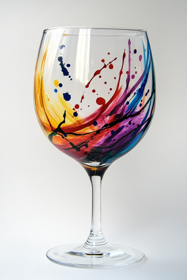 Creative Expressions: 17 Stunning Painted Wine Glass Ideas to Try