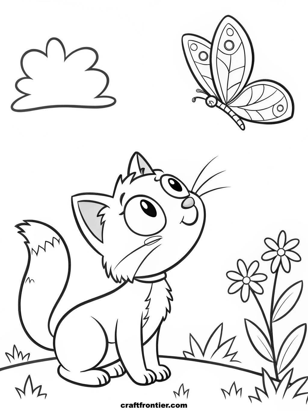 Cat_Coloring_Pages_7