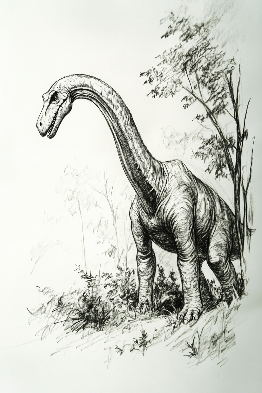 Dinosaur_Drawing_Sketch_2