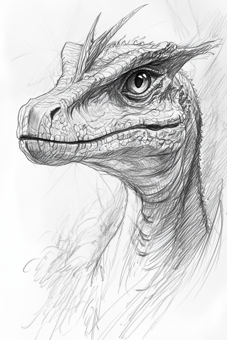 Unleash Your Creativity: 18 Dinosaur Drawing Sketches to Inspire