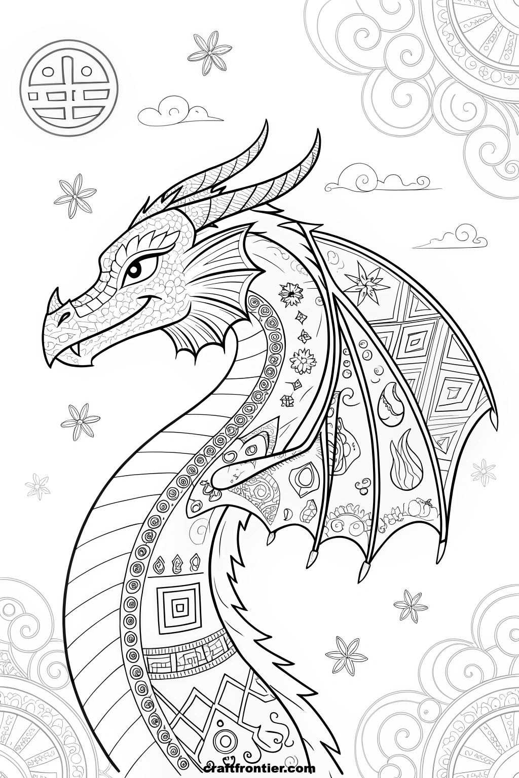 Dragon_Coloring_Pages_19