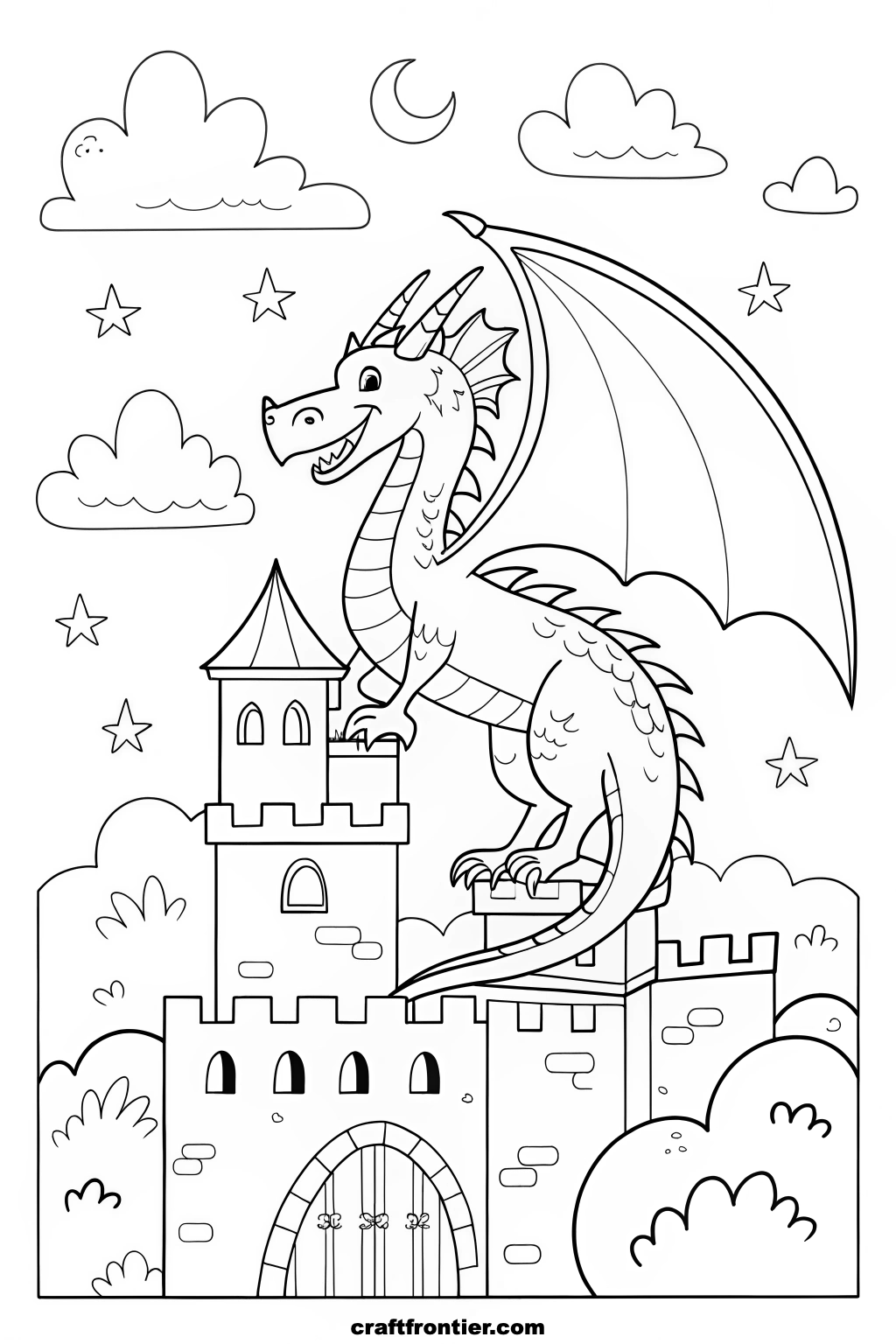 Dragon_Coloring_Pages_2