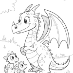 Unleash Your Creativity: 21 Captivating Dragon Coloring Pages for All Ages