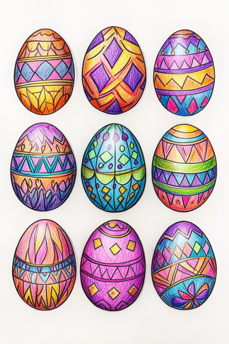 Creative Celebrations: 17 Easter Drawing Ideas for All Ages