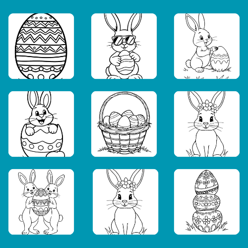 25 Free Easter Coloring Pages for Adults and Kids