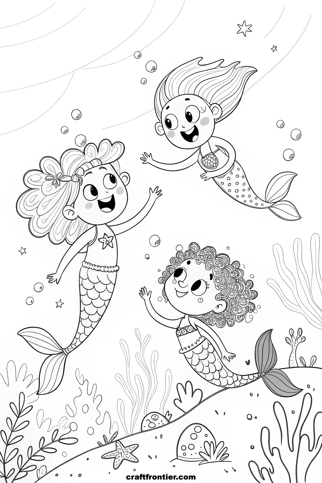 Mermaid_Coloring_Pages_2