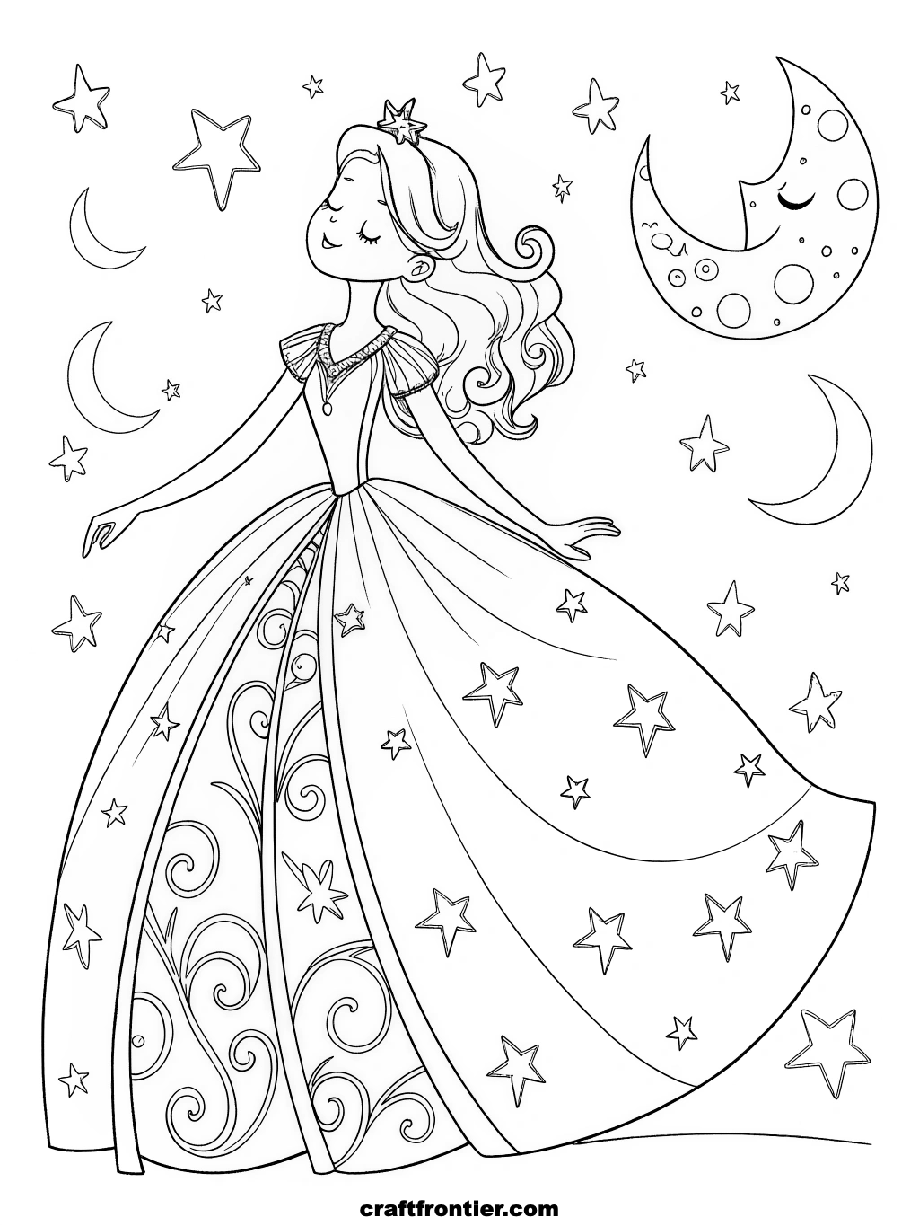 Princess_Coloring_Pages_1