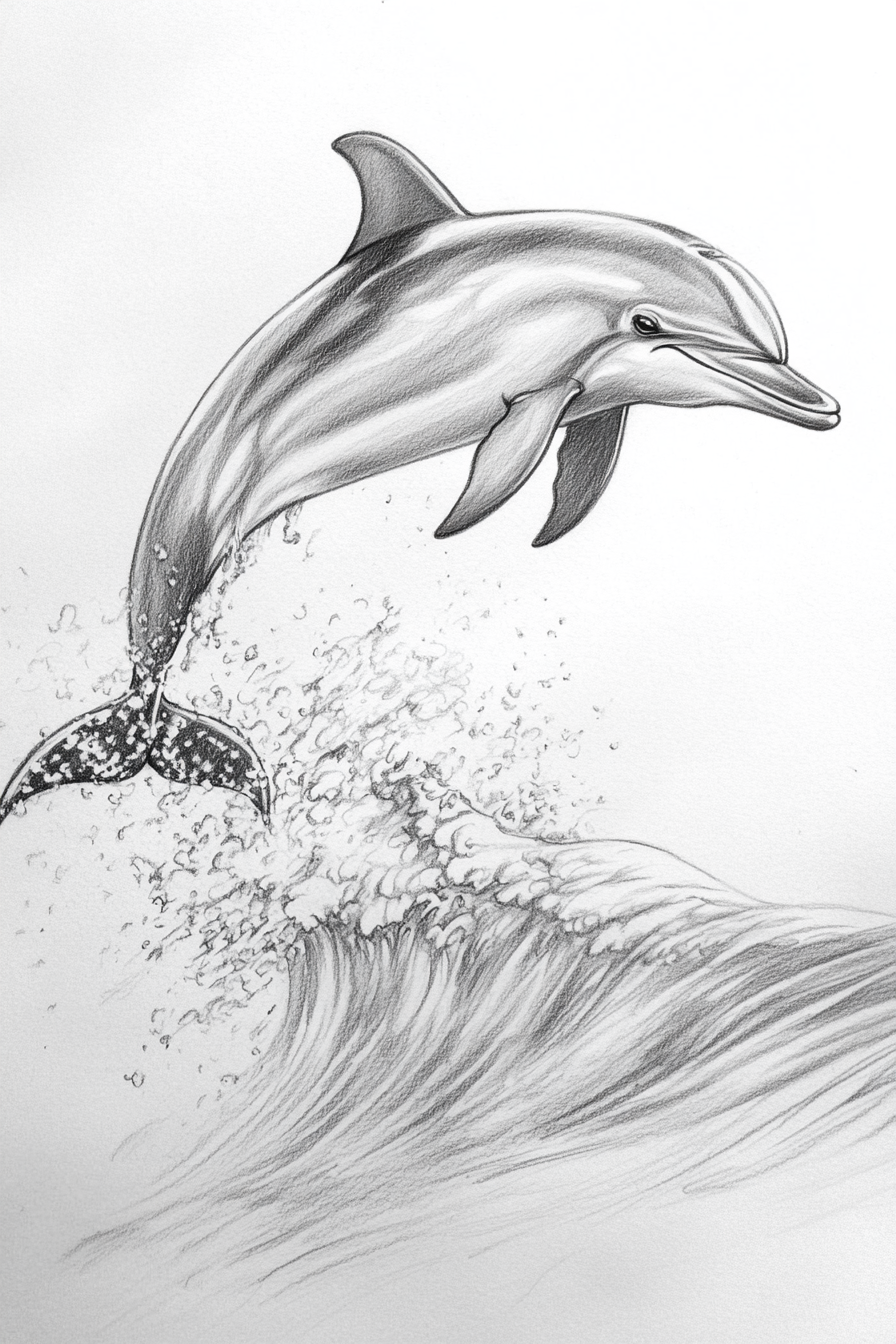 Dolphin_Drawing_1