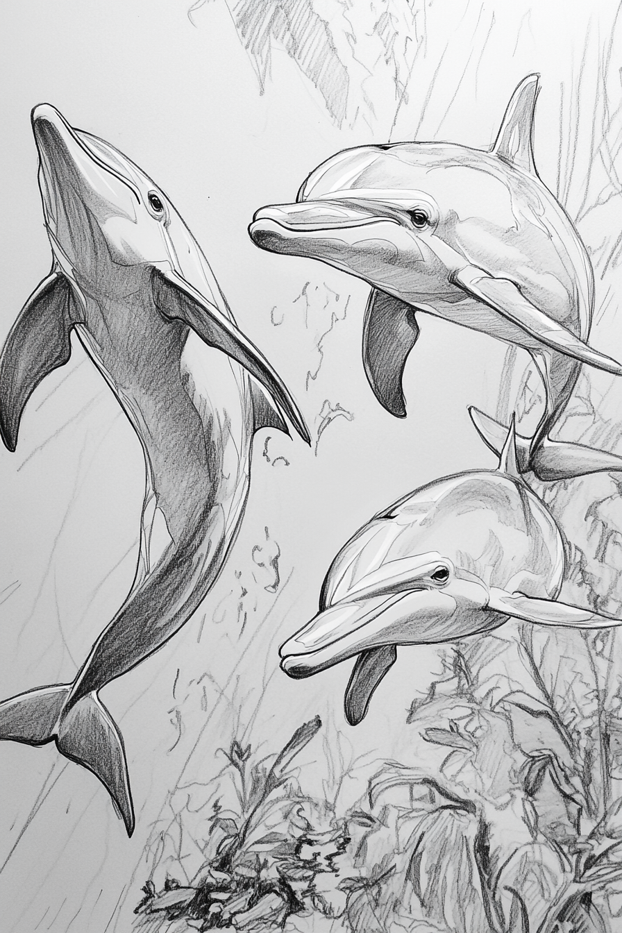 Dolphin_Drawing_13