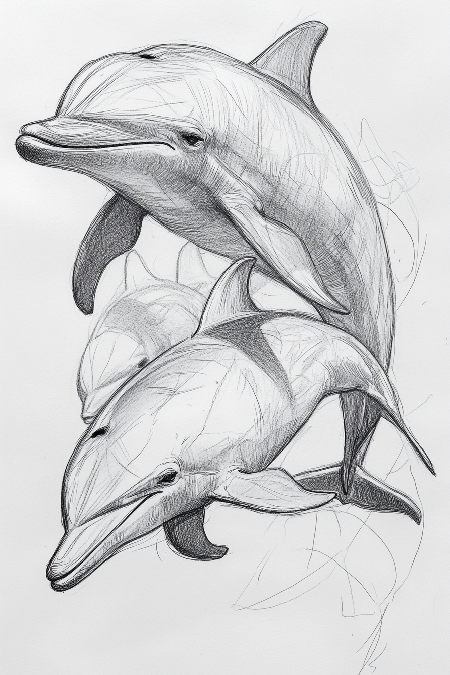 Dolphin_Drawing_18