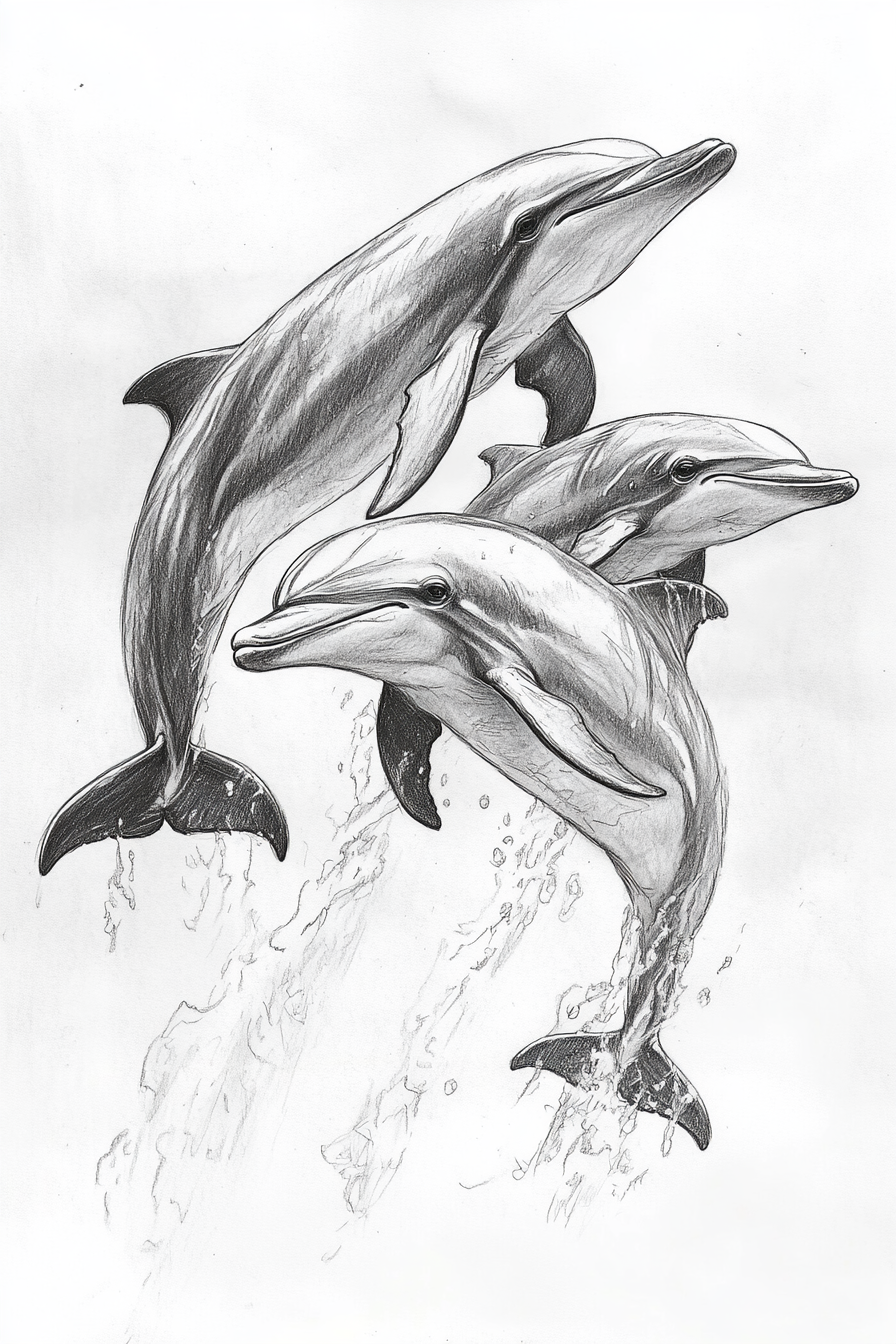 Dolphin_Drawing_4