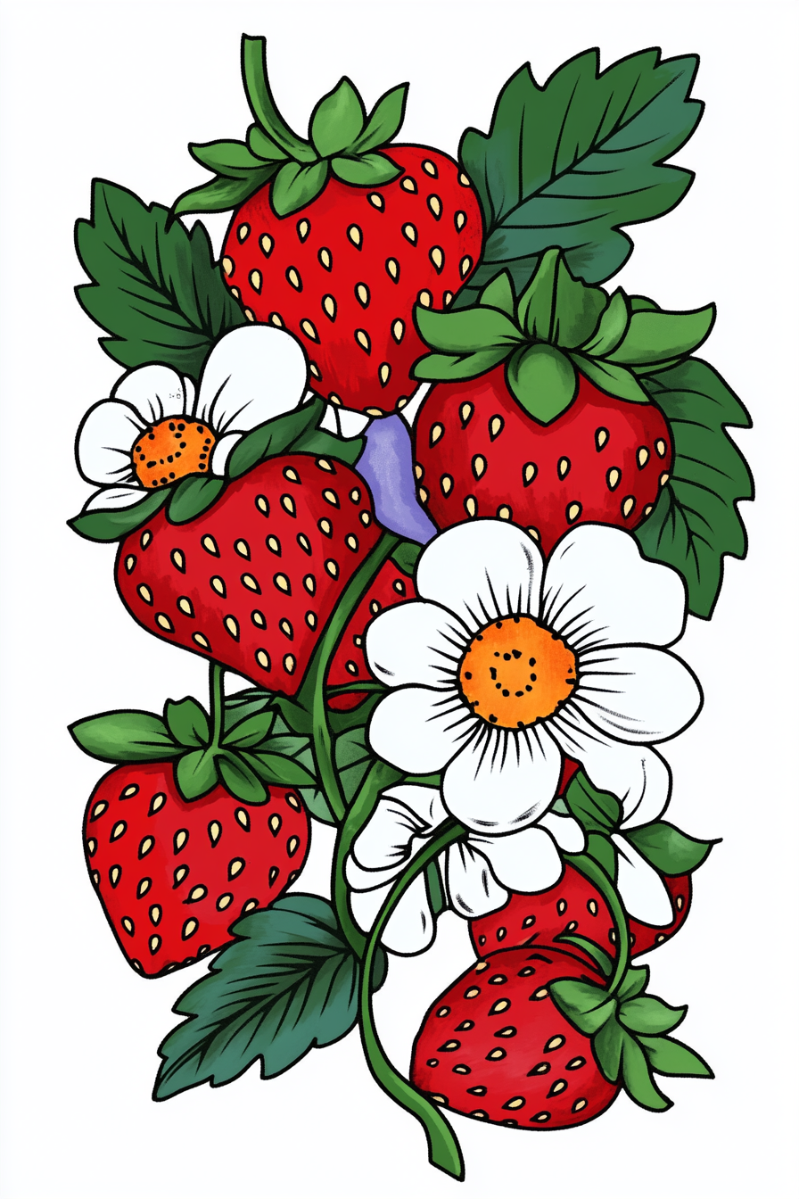 Strawberry_Drawing_2