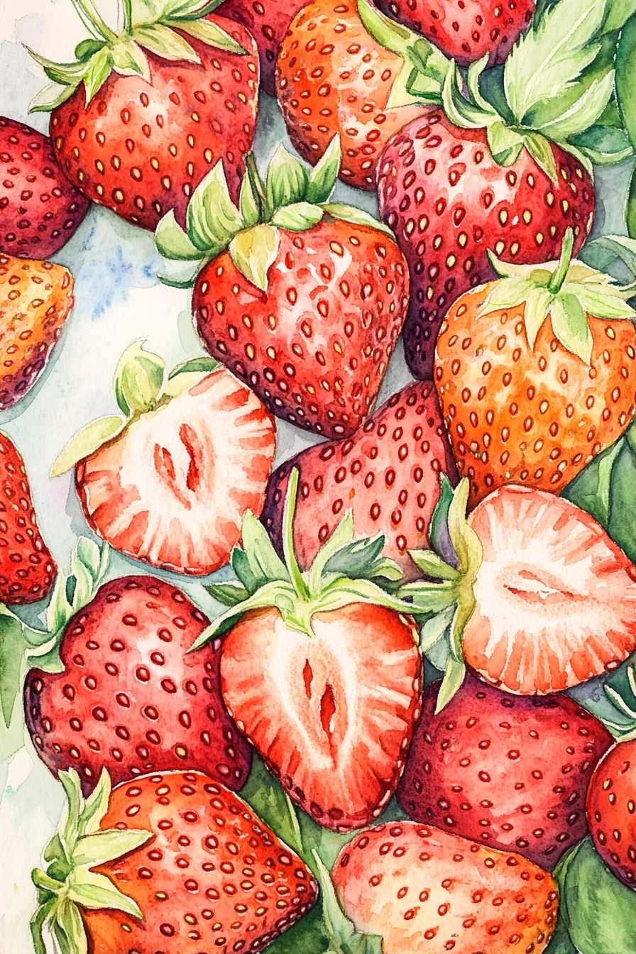 Strawberry_Drawing_8