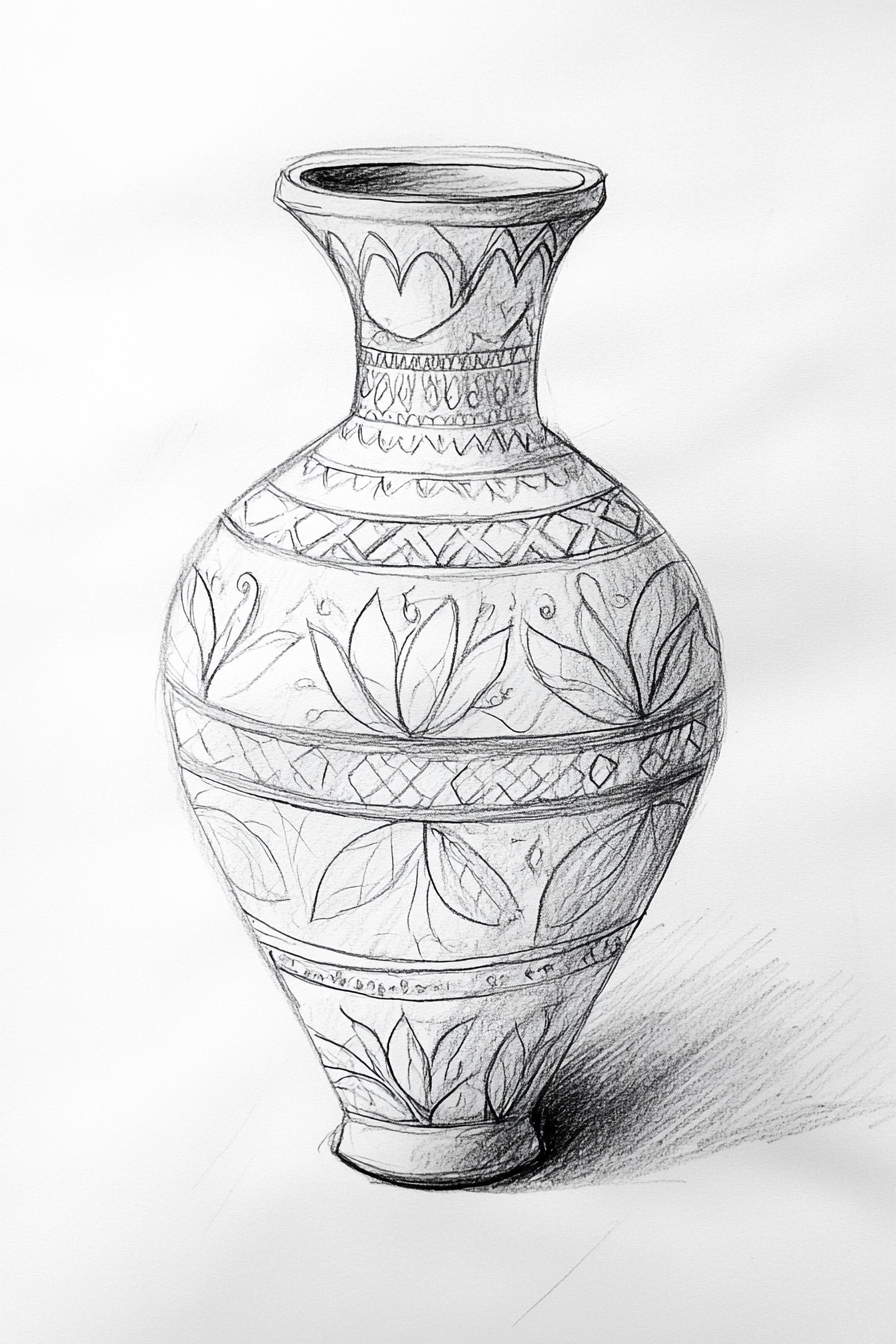 Vase_Drawing_11