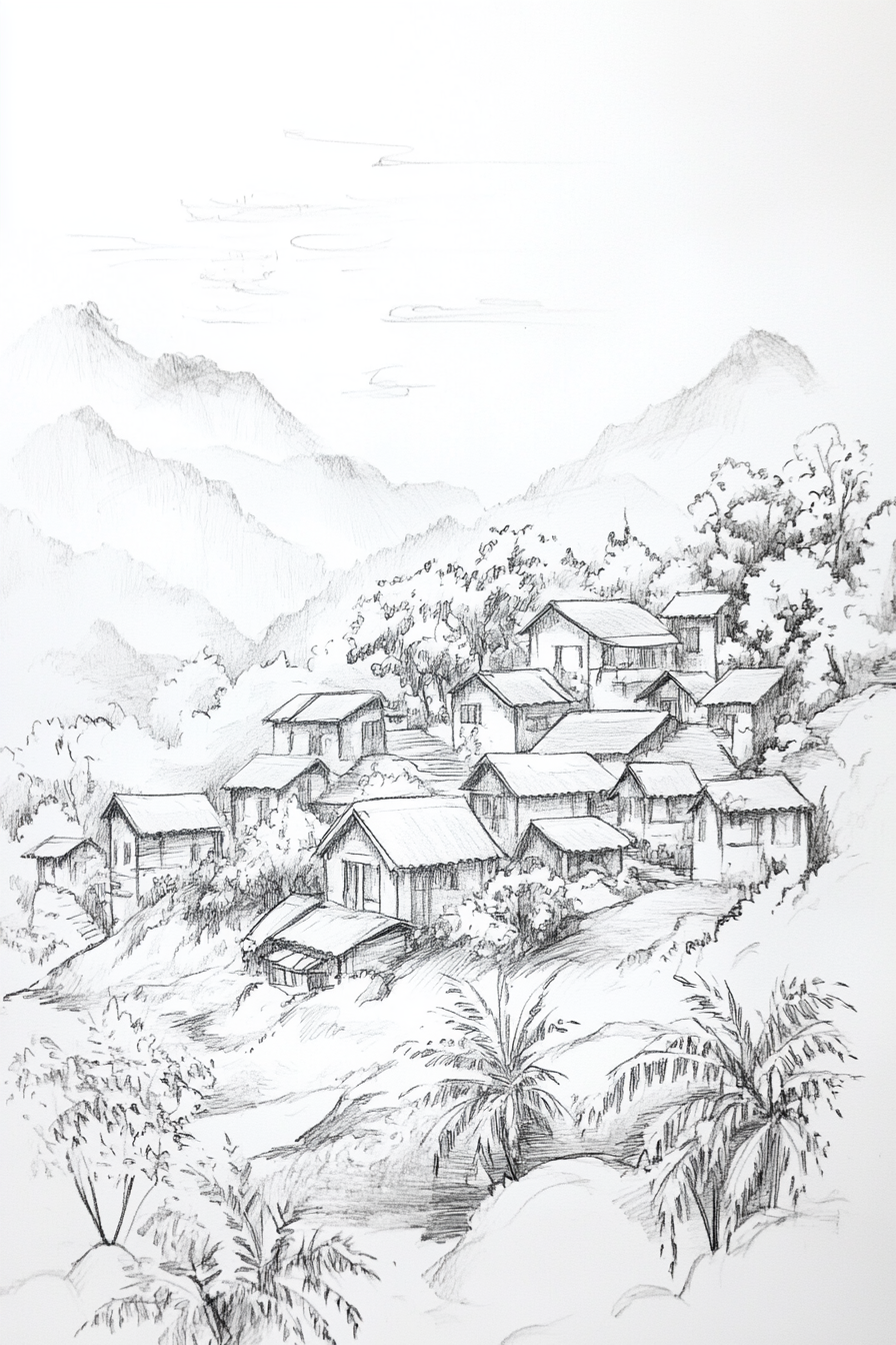 Village_Drawing_11