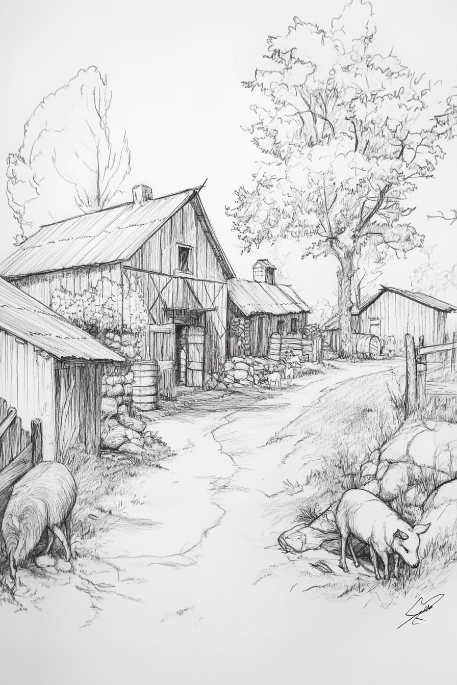 Village_Drawing_4