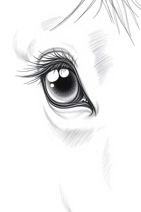 capturing horse s eye emotions