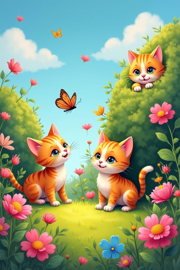 cartoon cat character creation