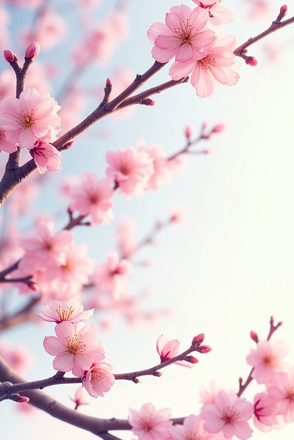 cherry blossoms vibrant elegance