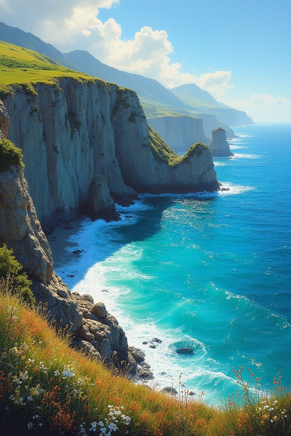 coastal beauty and vibrancy