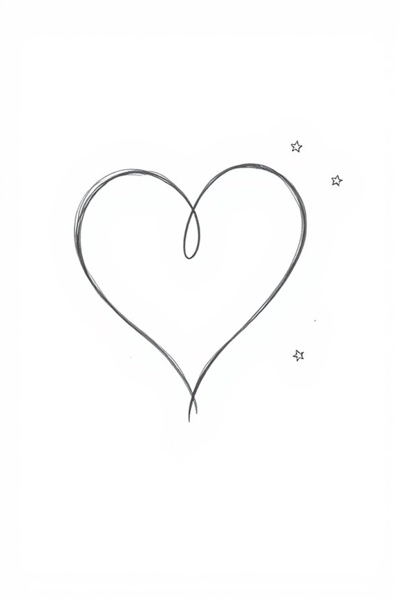 creative abstract heart expressions