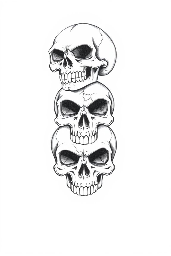 dynamic multi skull arrangement techniques