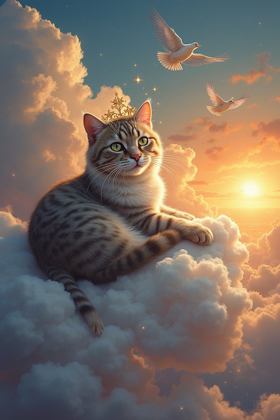 enchanted cats in fantasy