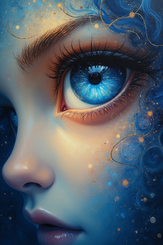 enchanting iridescent eye artistry