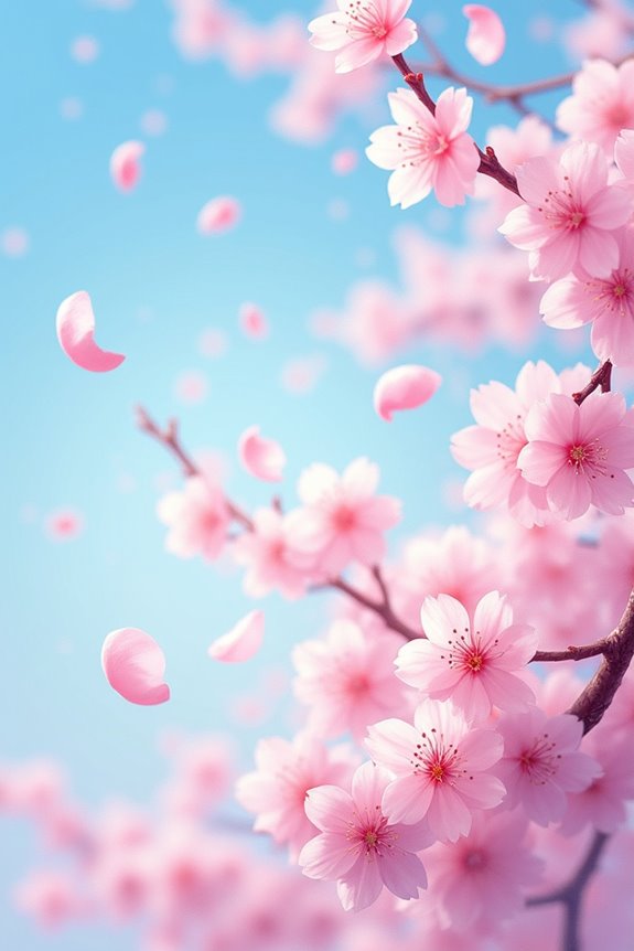 ethereal cherry blossom artistry