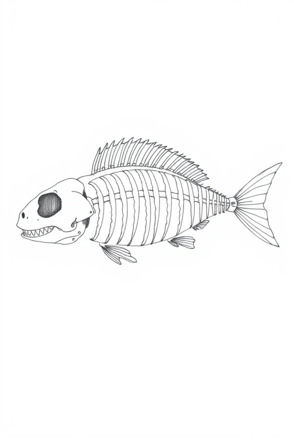 exploring fish skeleton intricacies