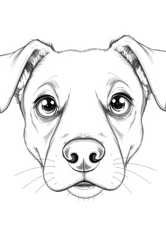 expressive dog portrait techniques