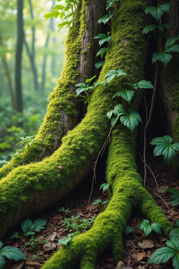 forest texture exploration details