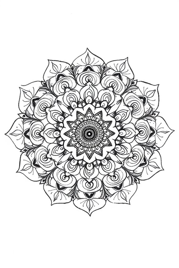 fractal mandala drawing journey