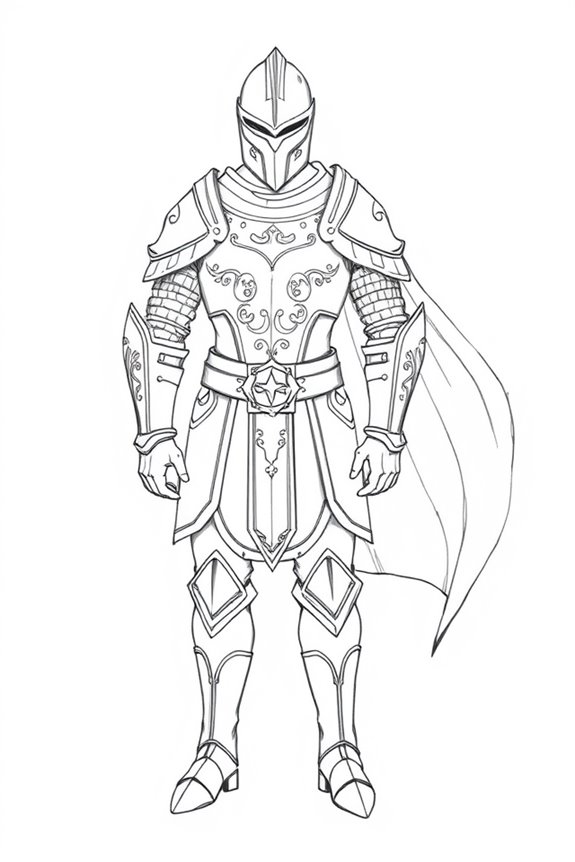 imaginative intricate armor designs