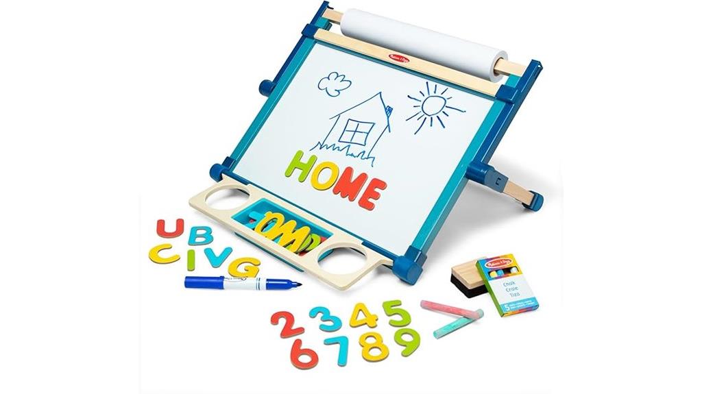 kids double sided easel