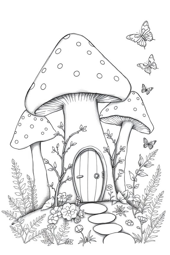 magical forest fairy houses