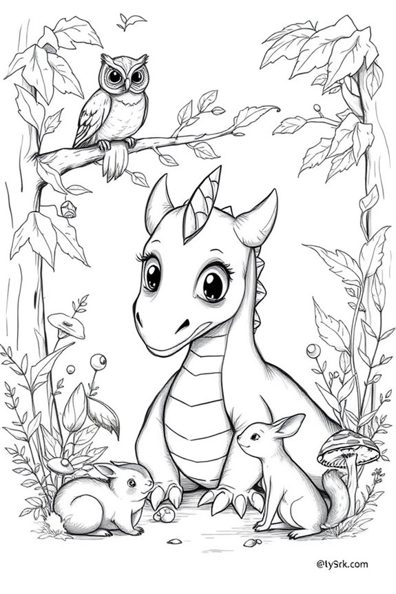 majestic dragon gentle interactions