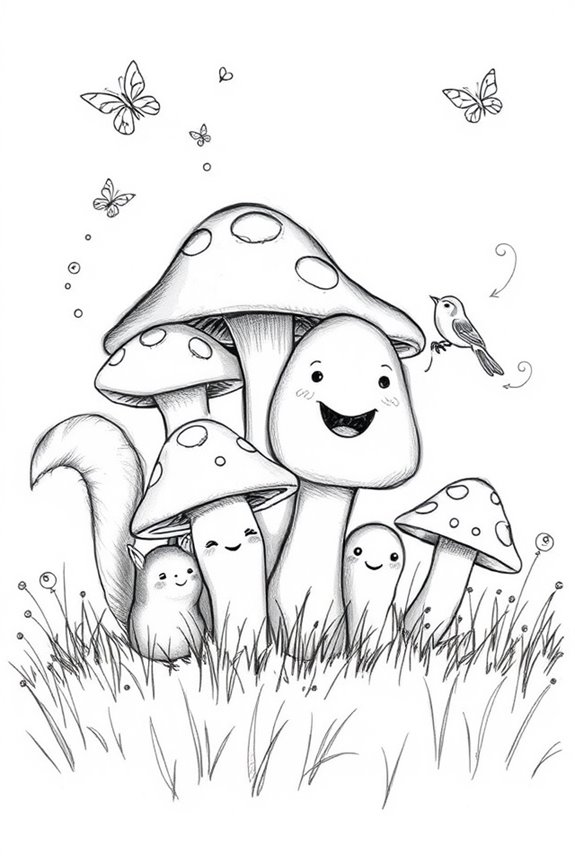 mushrooms and animal friendships