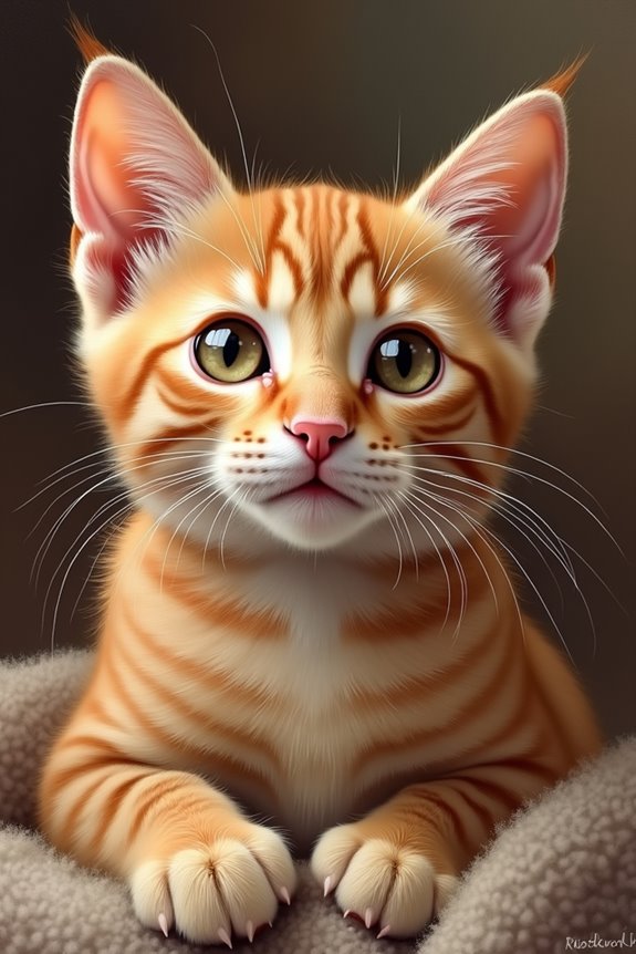 realistic cat portrait techniques