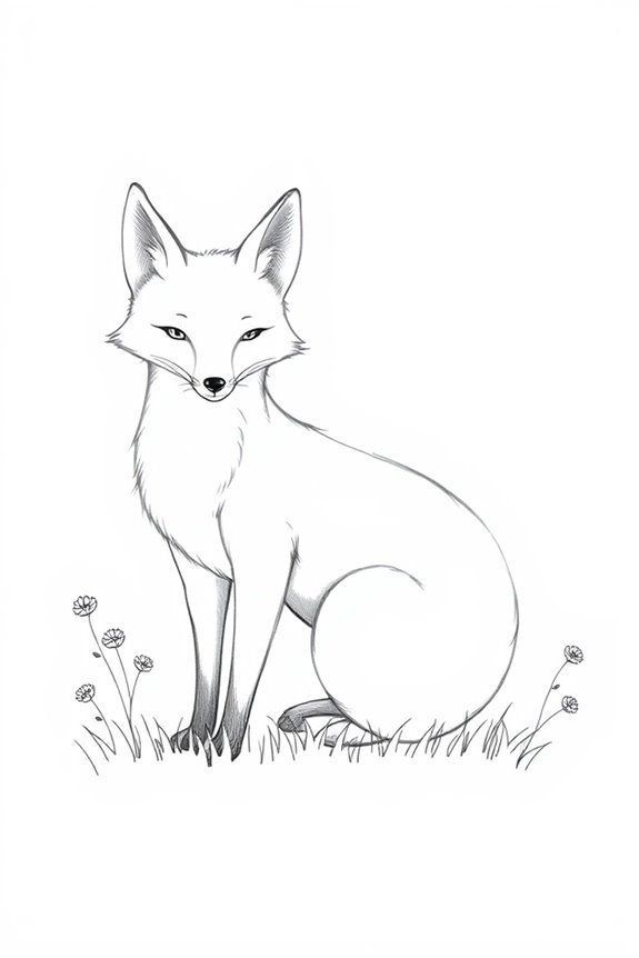 realistic fox portrait techniques