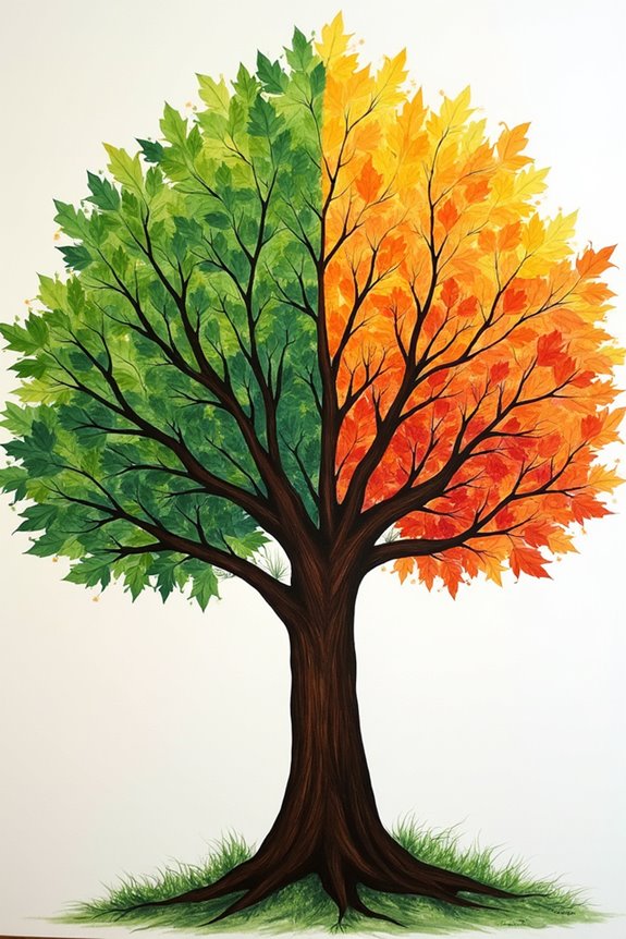 seasonal beauty through art