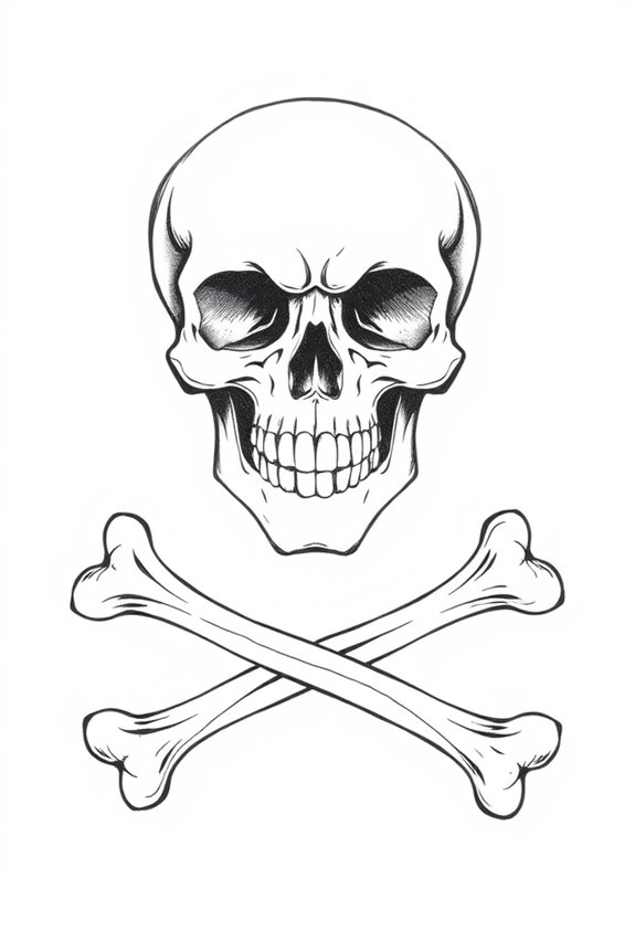 skull and crossbones creativity