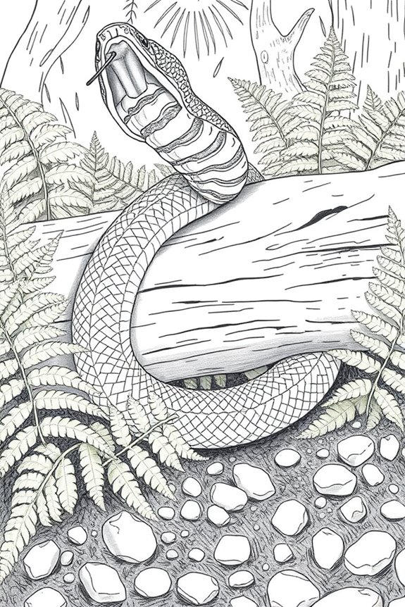 snake s habitat enhances beauty