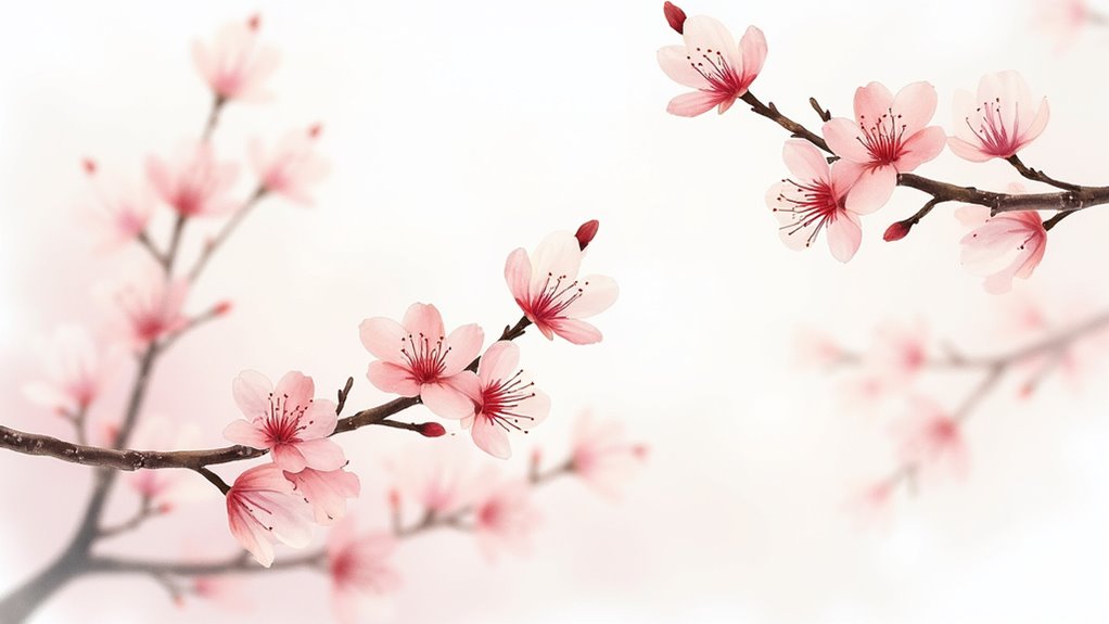 spring cherry blossom art