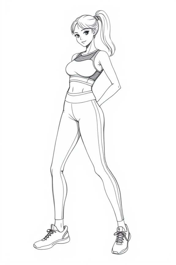 stylish functional athletic apparel