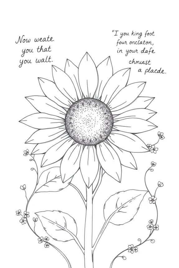 sunflowers inspire positive creativity