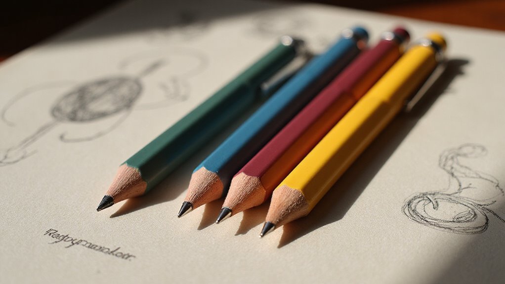 top mechanical pencils artists