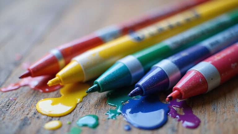 vibrant acrylic paint pens