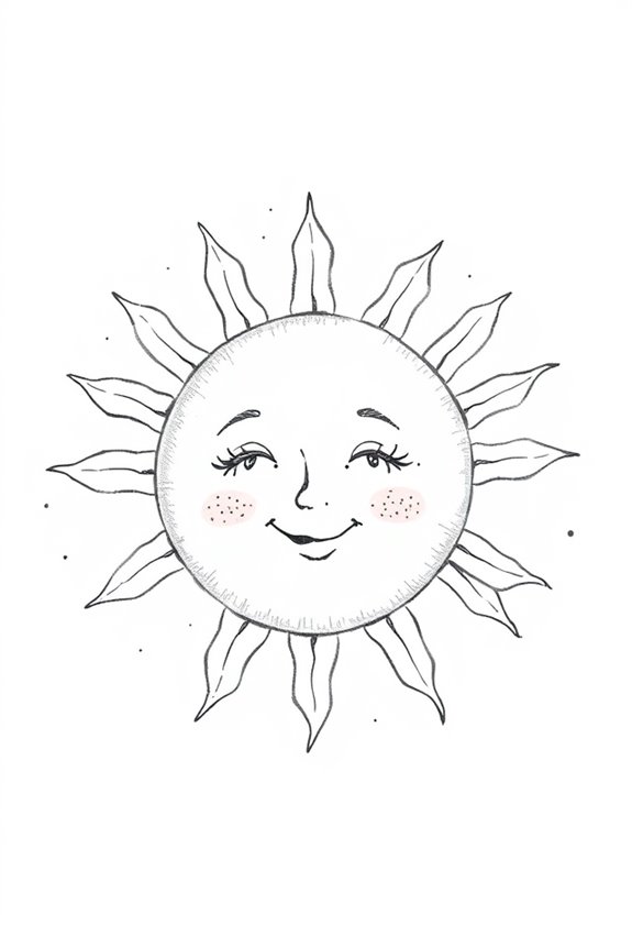 vintage sun art inspiration