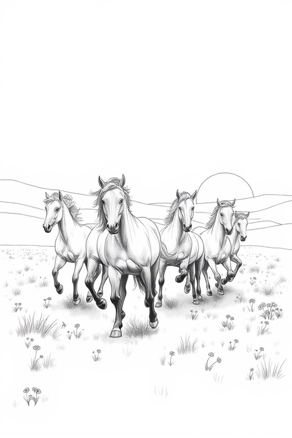 wild horses untamed beauty